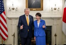 Japanese PM Takaichi backs Trump on Iran