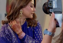 Hina Khan gets husband Rocky Jaiswal’s name tattooed in mehendi ahead of first Eid post marriage