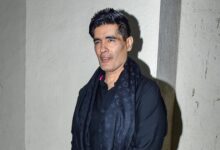 Karan Johar, David Dhawan & others attend Manish Malhotra’s mother’s last rites