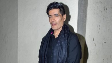 Karan Johar, David Dhawan & others attend Manish Malhotra’s mother’s last rites