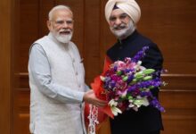 Viksit Delhi@2047: Delhi L-G TS Sandhu calls on PM Modi