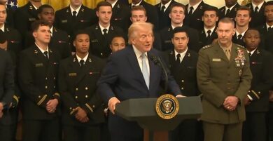 Iranian Navy at the bottom of the sea, claims Trump