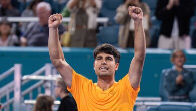 Miami Open: Alcaraz eases past Fonseca in first meeting with rising star
