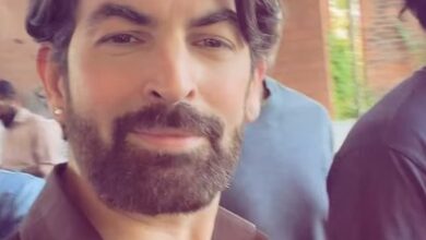 Neil Nitin Mukesh relishes Biryani during the Eid celebration on the sets of ‘Khalifa’