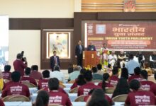 V-P Radhakrishnan calls upon youth to innovate from roots and lead India to ‘Viksit Bharat’
