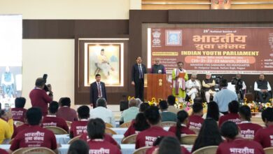 V-P Radhakrishnan calls upon youth to innovate from roots and lead India to ‘Viksit Bharat’ V-P Radhakrishnan calls upon youth to innovate from roots and lead India to ‘Viksit Bharat’