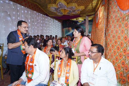 Delhi BJP organises night-stay training camps for workers in 11 mandals Delhi BJP organises night-stay training camps for workers in 11 mandals