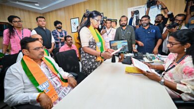 Rajasthan CM reaches Thiruvananthapuram for BJP nominations​