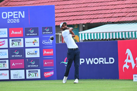 Rashid Khan is best-placed Indian in tied second at DP World PGTI Open Rashid Khan is best-placed Indian in tied second at DP World PGTI Open