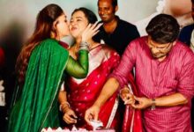 Nayanthara pleasantly surprises Radhika;  Celebrates Radhika’s completion of 40 years in the film industry