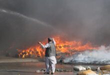 Blaze reduces 43 shops to ashes in Afghanistan’s Badakhshan