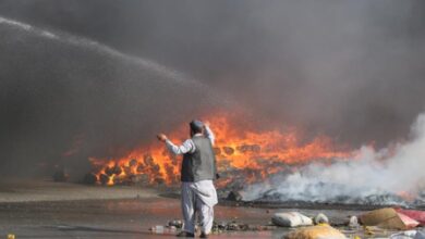 Blaze reduces 43 shops to ashes in Afghanistan’s Badakhshan