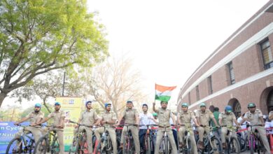 Forest Guards lead ‘Guardians of Nature’ Fit India Sundays on Cycle event in Delhi