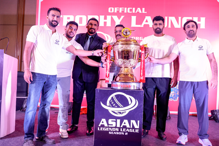 Asian Legends League season 2 trophy unveiled, action begins June 2 Asian Legends League season 2 trophy unveiled, action begins June 2