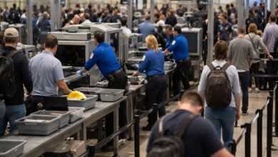 US airport delays grow as DHS shutdown hits TSA staffing