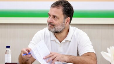 Rahul Gandhi to visit Gujarat today, attend Adivasi Sammelan in Vadodara Rahul Gandhi to visit Gujarat today, attend Adivasi Sammelan in Vadodara