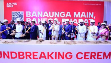 Andhra Pradesh CM lays foundation stone for Rs 1.35 lakh crore steel plant