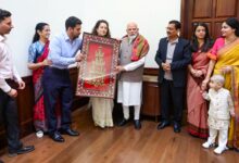 Kangana Ranaut celebrates 40th birthday with PM Modi, family