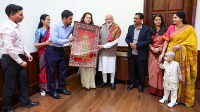 Kangana Ranaut celebrates 40th birthday with PM Modi, family