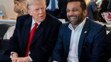 Trump praises Kash Patel at Memphis event