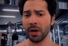 Varun Dhawan quips about ‘saas’ level ‘taanas’ from trainer during gym session