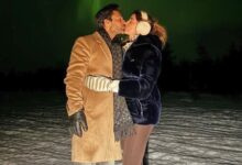 Newlyweds Nupur Sanon, Stebin Ben steal a kiss under the Northern Lights on honeymoon