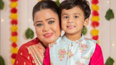 Bharti Singh’s 3 year-old son Gola insists on getting a pedicure done from Tejasswi Prakash’s salon