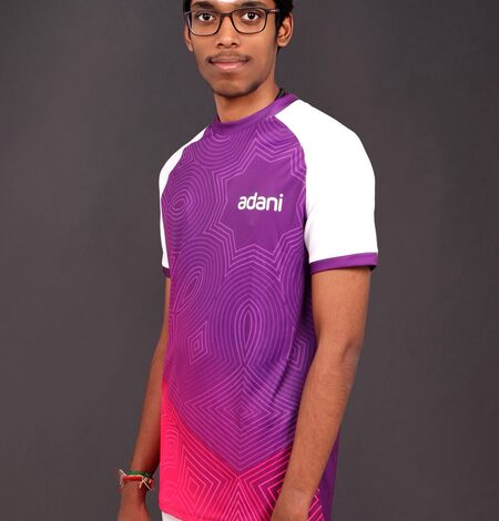 Chess prodigy Praggnanandhaa to wear Aaquib Wani-designed jersey under Adani Sportsline’s ‘Garv Hai’ initiative Chess prodigy Praggnanandhaa to wear Aaquib Wani-designed jersey under Adani Sportsline’s ‘Garv Hai’ initiative