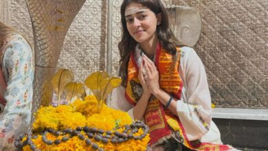 Ananya Panday offers prayers at Nageshwar Jyotirlinga: Om Namah Shivay