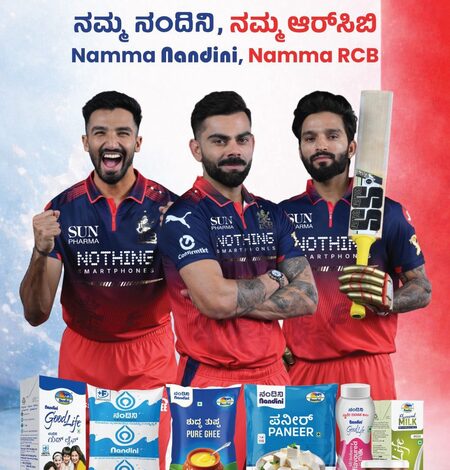 Nandini becomes RCB’s official dairy partner for IPL 2026