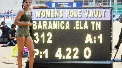 National Indoor Athletics: Pole vaulter Baranica Elangovan raises bar to 4.22m, enters record books