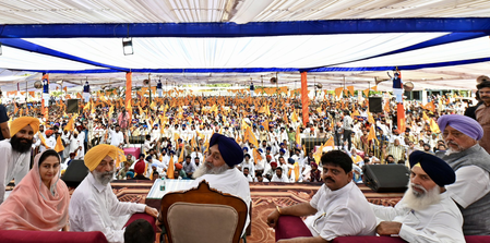 AAP in Punjab forcing farmers to commit suicide in despair, says Sukhbir Badal