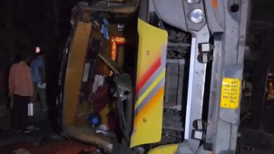 Two killed as bus carrying 25 overturns in Delhi’s Karol Bagh