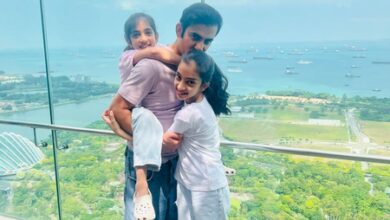 Gautam Gambhir enjoys family time in Singapore after T20 WC glory
