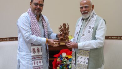 Raj CM Bhajan Lal Sharma meets PM Modi, second meeting in a month