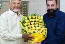 Sanjay Dutt says ‘admire your vision’ as he pays a visit to Andhra Chief Minister Chandrababu Naidu