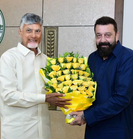 Sanjay Dutt says ‘admire your vision’ as he pays a visit to Andhra Chief Minister Chandrababu Naidu