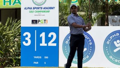 PGTI NexGen: Sunit Chowrasia shoots 65 to take four-shot lead in round two of the fourth leg in Patna
