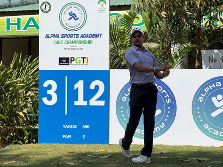 PGTI NexGen: Sunit Chowrasia shoots 65 to take four-shot lead in round two of the fourth leg in Patna PGTI NexGen: Sunit Chowrasia shoots 65 to take four-shot lead in round two of the fourth leg in Patna
