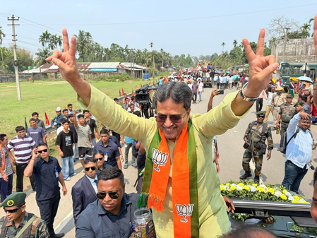 Tripura CM exudes confidence of BJP victory in tribal body polls amid strong public support​