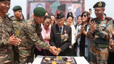 Territorial Army honours 99-year-old Padma Shri awardee, veteran journalist in Aizawl