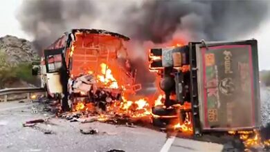 Andhra bus fire tragedy: State govt announces Rs 5 lakh ex gratia