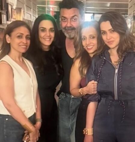 Preity Zinta reunites with Bobby Deol over a fun outing