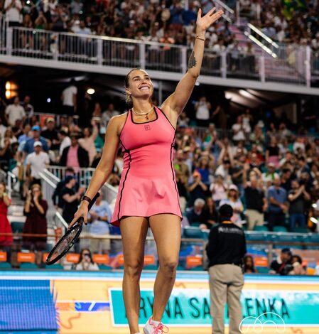 Sabalenka reaches second straight Miami SF, sets rematch with Rybakina