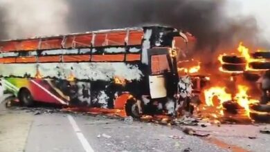Telangana CM expresses shock over Andhra bus fire tragedy, assures help to victims’ families
