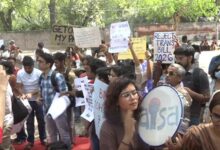 Against rights and dignity: Transgender community protests at Jantar Mantar over newly-introduced Bill