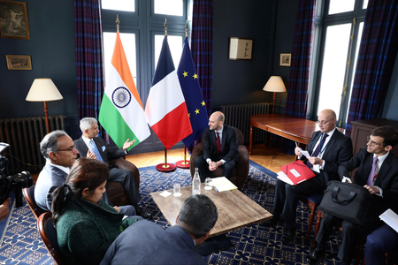 EAM Jaishankar arrives in France to attend G7 Foreign Ministers’ Meeting