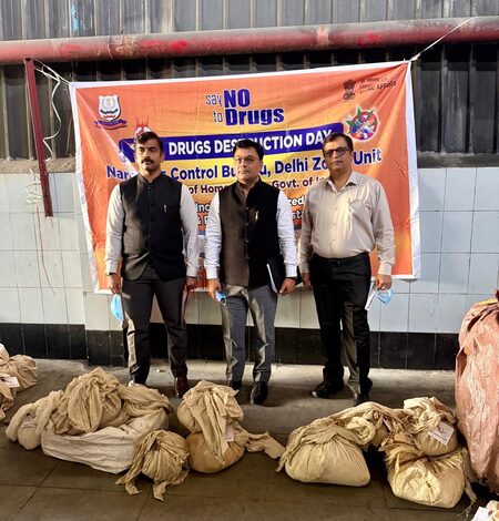 NCB destroys 408 kg drugs valued at Rs 212 crore