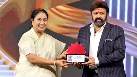 Nandamuri Balakrishna conferred with Lifetime Achievement Award at International Film Festival of Delhi (IFFD)
