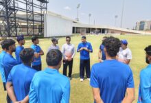 Harbhajan Singh conducts a specialist camp for emerging off-spinners at BCCI CoE